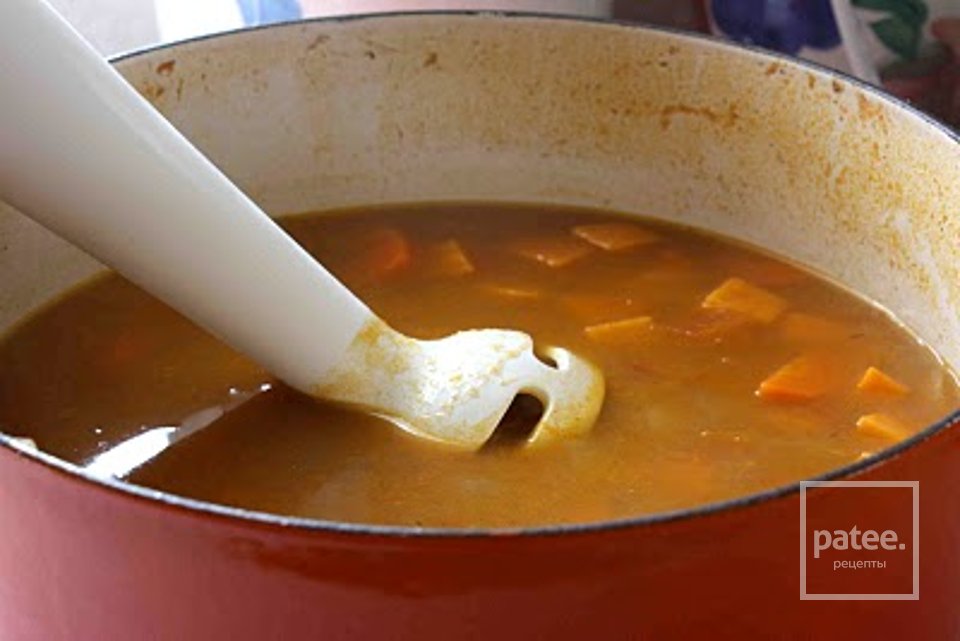 Африканский томатный суп с нутом и сладким картофелем - Шаг 3