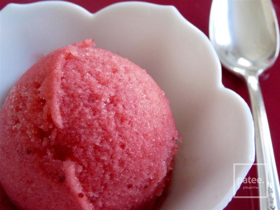 Клубничный шербет - Шаг 6