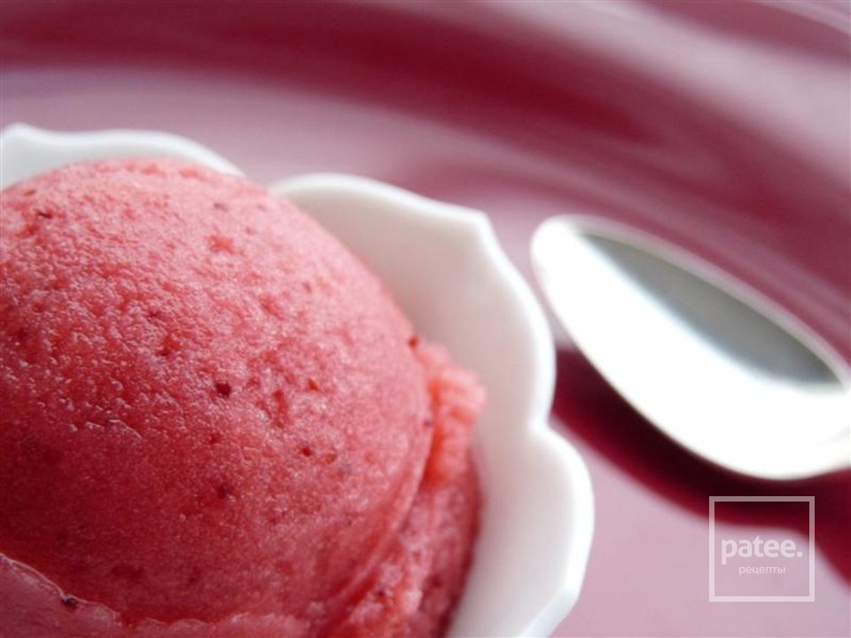 Клубничный шербет - Шаг 8