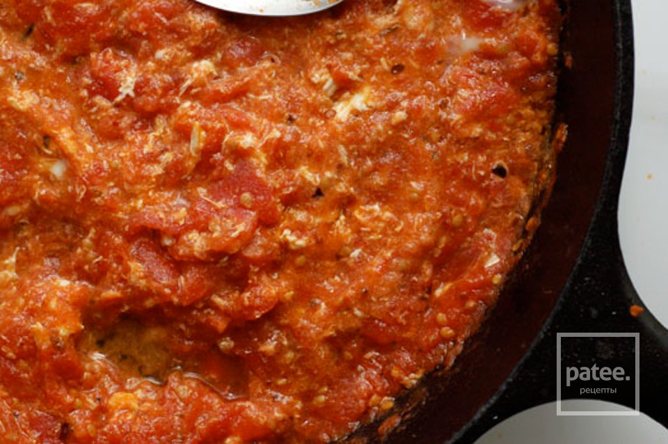 Яичница с помидорами - Шаг 5