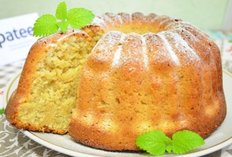 Кокосовый пирог с овсяными хлопьями