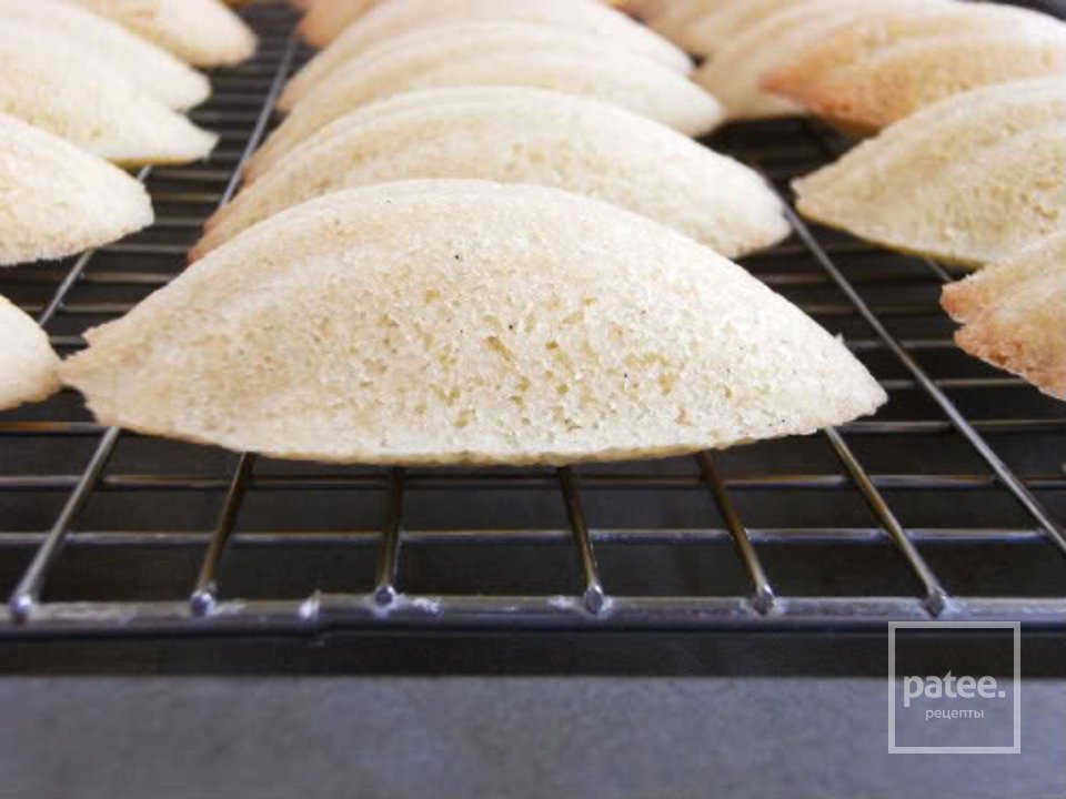 Печенье Мадлен с амаретто - Шаг 11