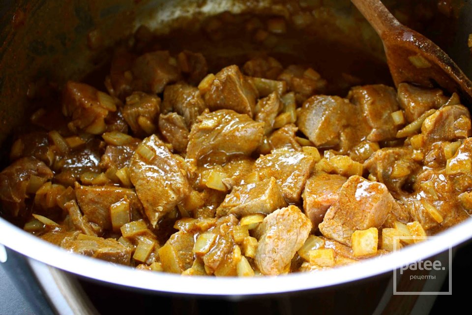 Говяжье карри с картофелем - Шаг 8