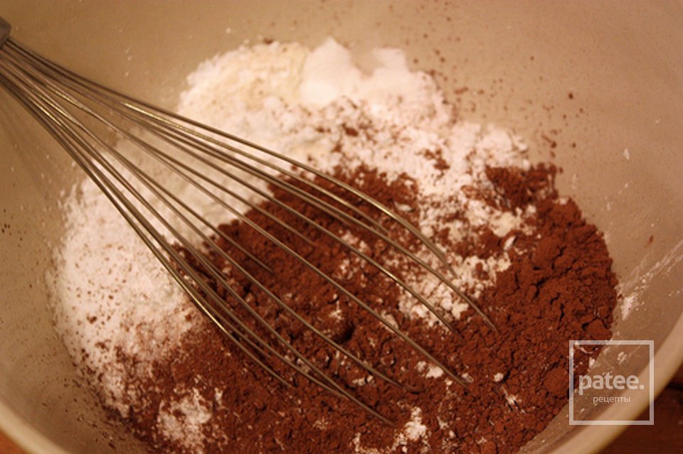 Кофейно-шоколадное печенье - Шаг 1