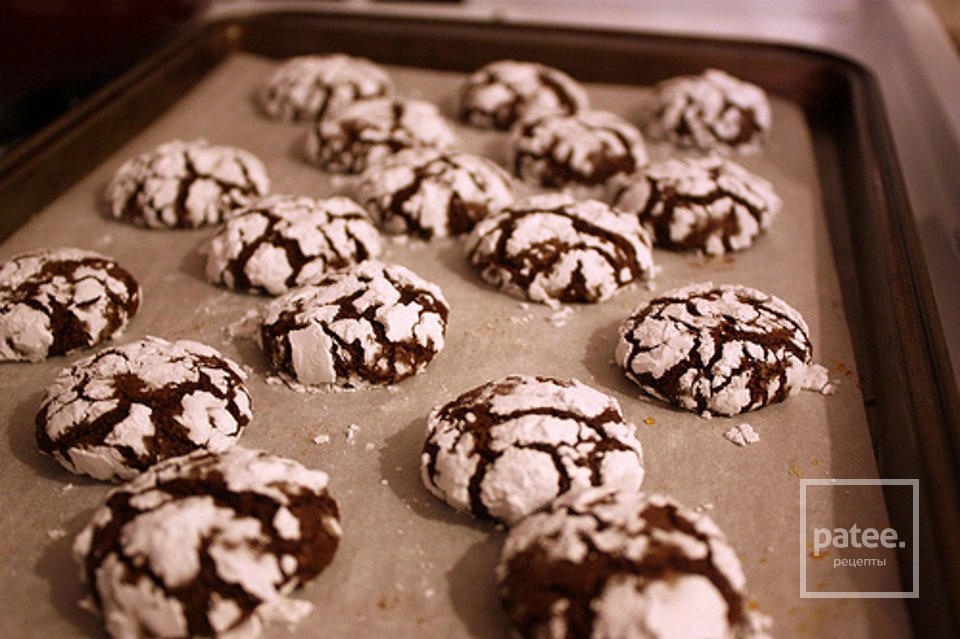 Кофейно-шоколадное печенье - Шаг 14