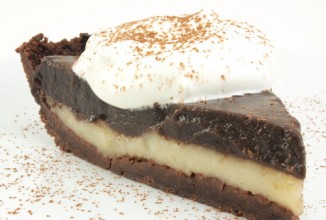 Шоколадно-ванильный пирог