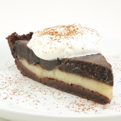 Шоколадно-ванильный пирог