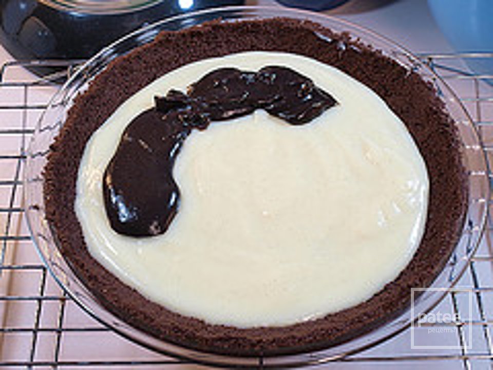 Шоколадно-ванильный пирог - Шаг 10