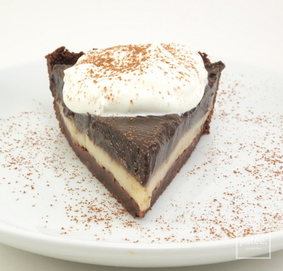 Шоколадно-ванильный пирог - Шаг 12