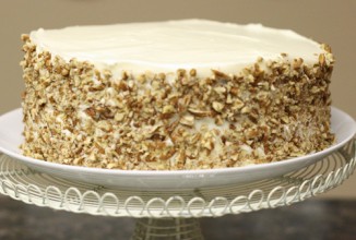 Фруктовый торт с пеканом