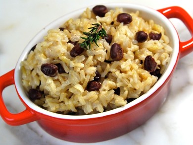 Рецепт Ямайский рис с фасолью