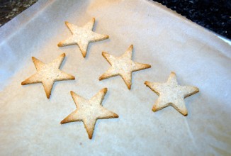 Миндальное печенье-звездочки
