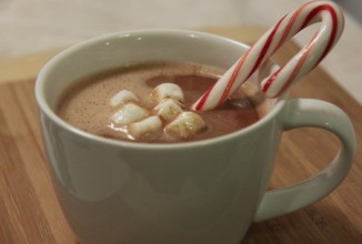 Мятный горячий шоколад