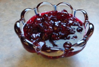 Пряный клюквенный соус