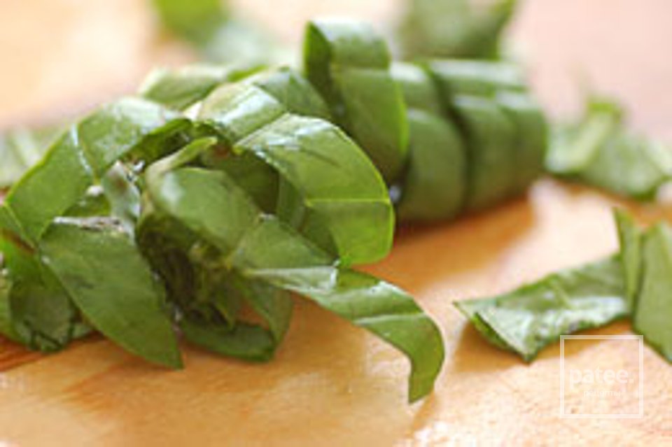 Паста с печеным перцем и базиликом - Шаг 4