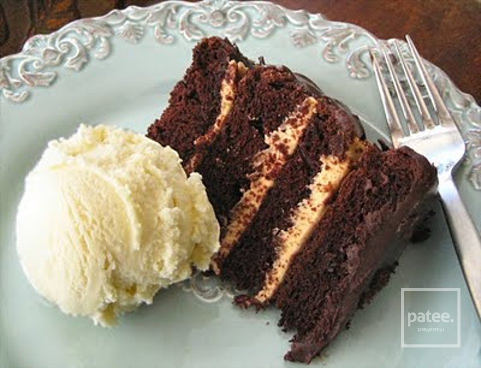 Шоколадно-арахисовый торт - Шаг 14