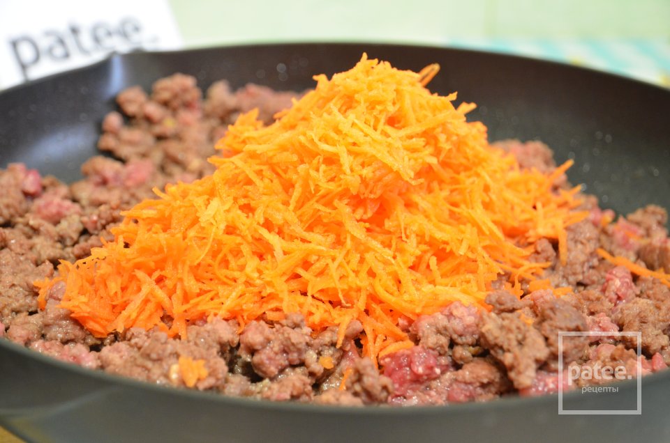 Блинчики с мясом - Шаг 3