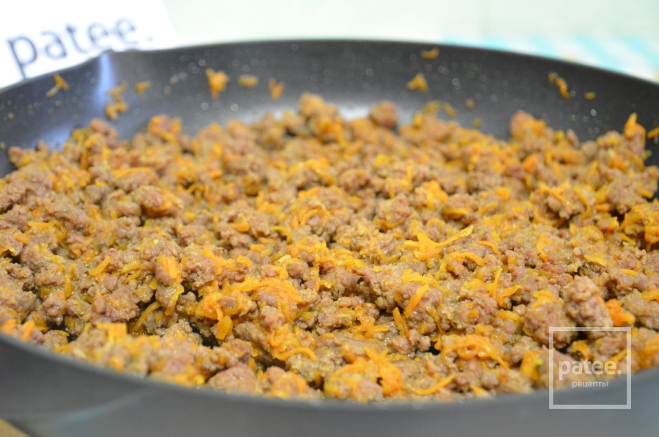 Блинчики с мясом - Шаг 4