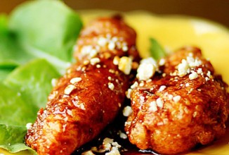 Куриные грудки баффало с голубым сыром