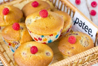 Маффины с малиной