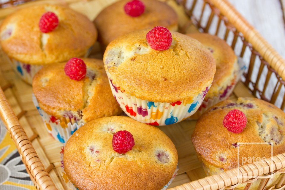 Маффины с малиной - Шаг 13