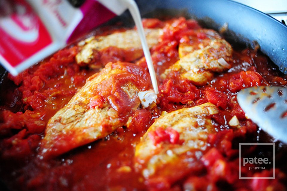 Курица в томатном соусе - Шаг 13