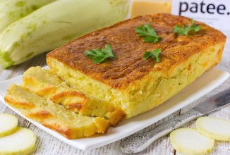 Кабачково-сырный кекс