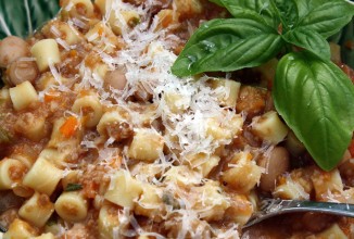 Паста с фасолью