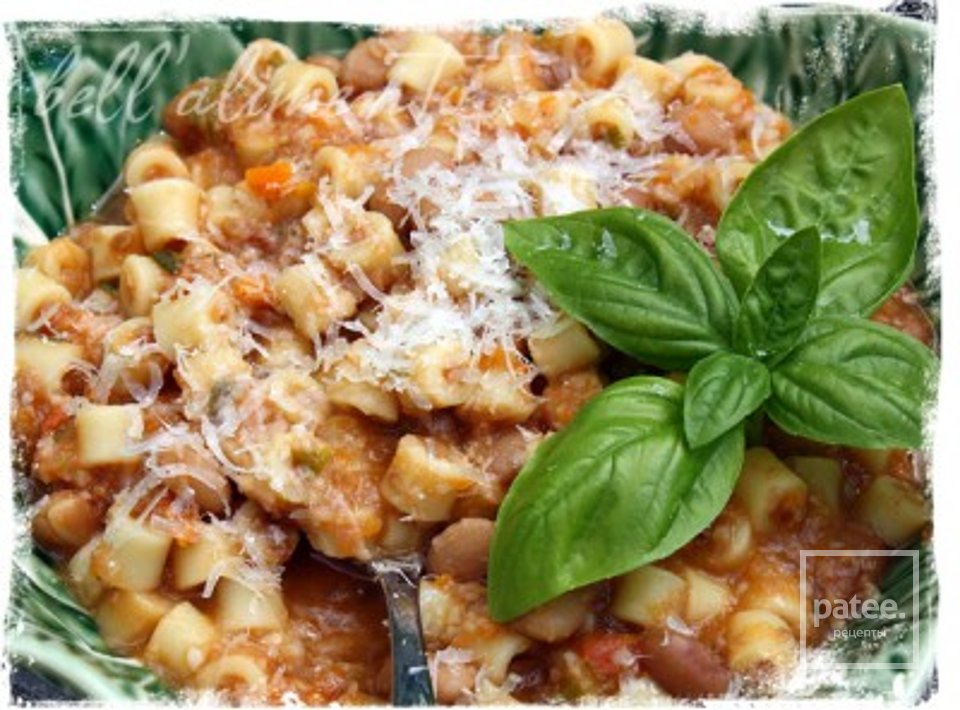 Паста с фасолью - Шаг 12