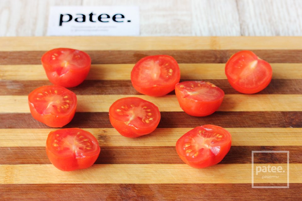 Куриная печень с овощами на сковороде - Шаг 8