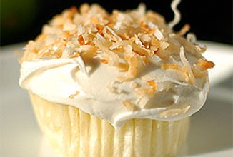 Лаймовые кексы с кокосовой стружкой