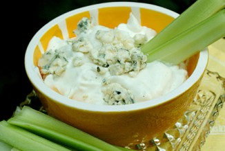 Подлива с голубым сыром