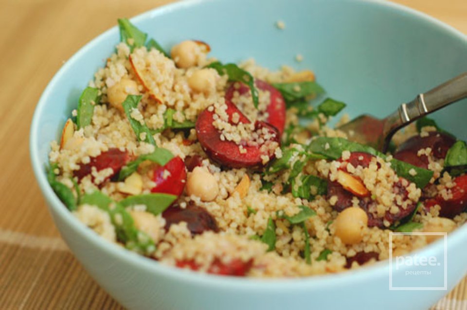 Салат из кускуса с вишней - Шаг 13