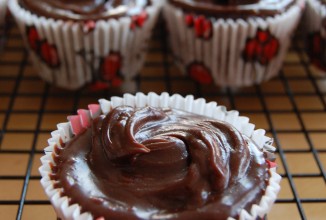 Шоколадно-йогуртовые кексы