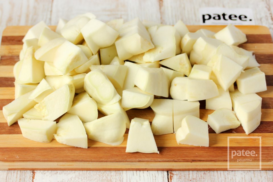 Патиссоны в сметанно-томатном остром соусе - Шаг 2