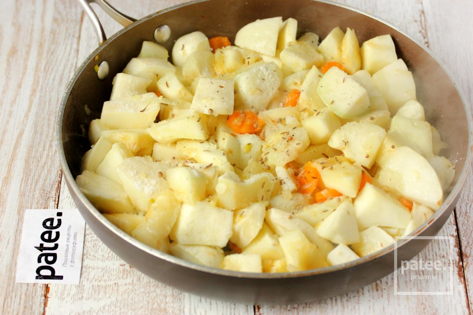 Патиссоны в сметанно-томатном остром соусе - Шаг 5