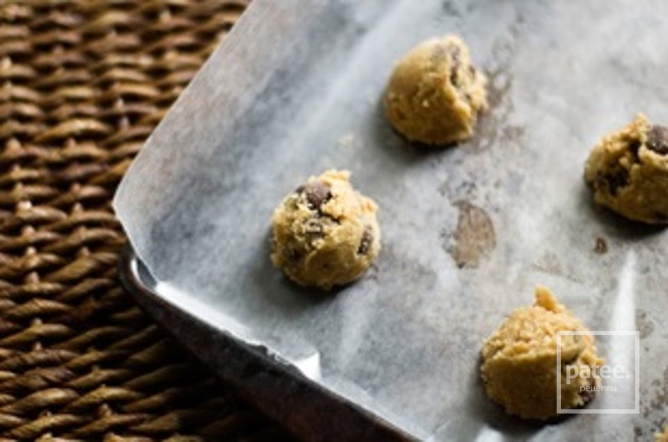 Овсяное печенье с шоколадом - Шаг 8