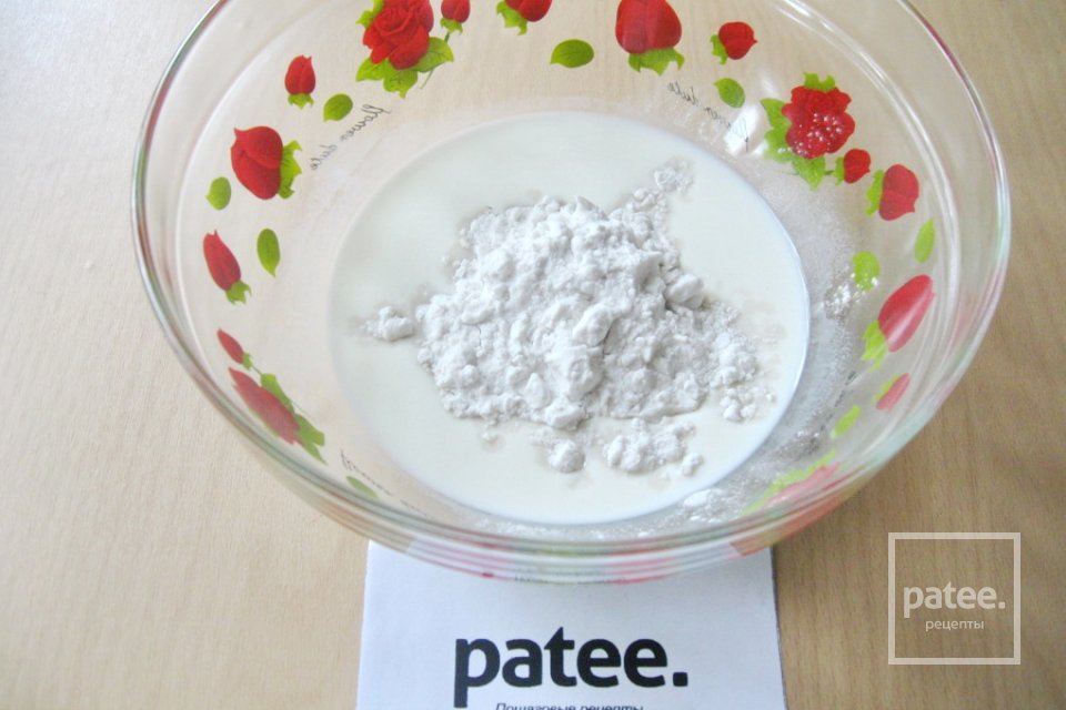 Круассаны с вишней в суфле из йогурта - Шаг 5