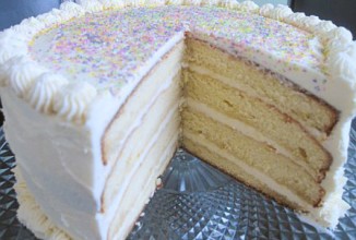 Ванильно-ромовый торт