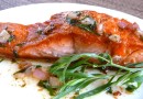 Жареный лосось с эстрагоном
