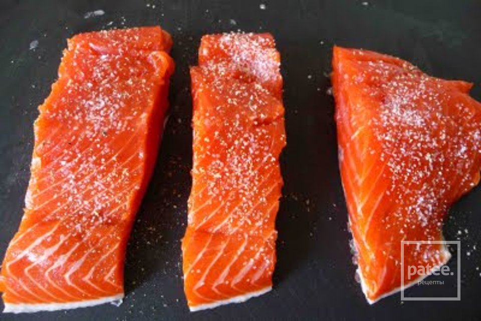 Жареный лосось с эстрагоном - Шаг 1