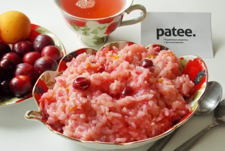 Рисовая каша с фруктами