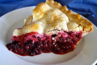 Черничный пирог