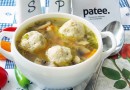 Суп с фрикадельками и грибами