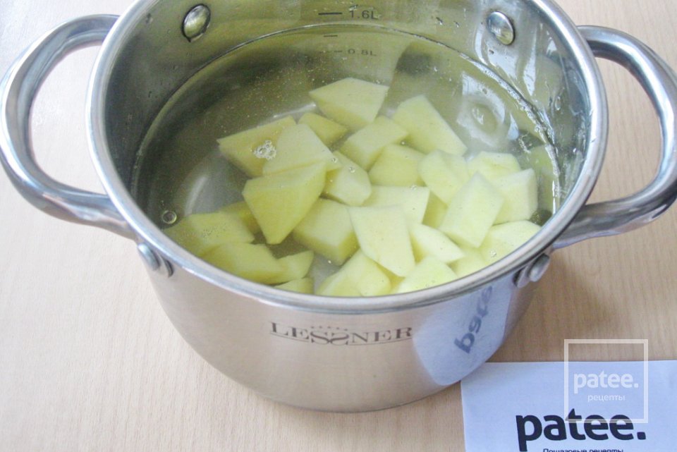 Суп с фрикадельками и грибами - Шаг 3