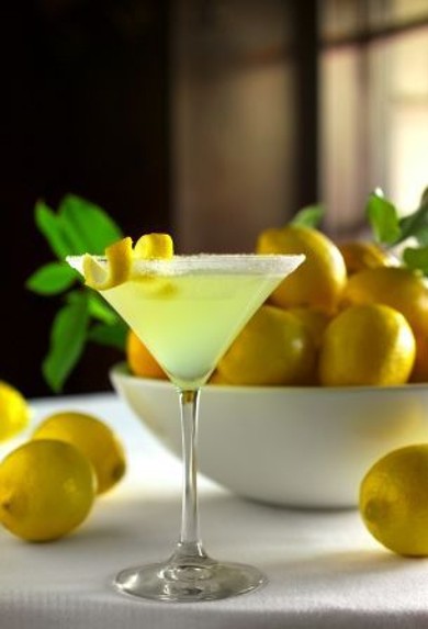 Рецепт Лимонный мартини
