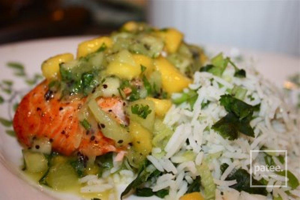 Рис с зеленью - Шаг 7