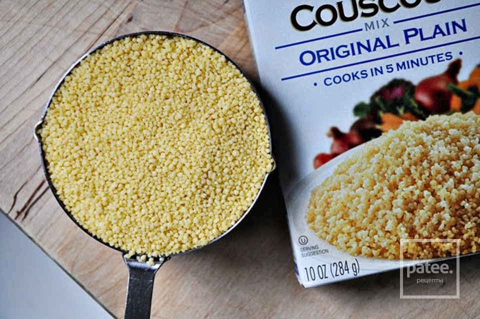 Салат из кускуса с абрикосами и мятой - Шаг 3