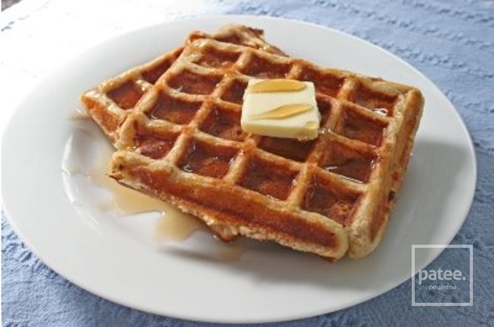 Банановые вафли с орехами - Шаг 15