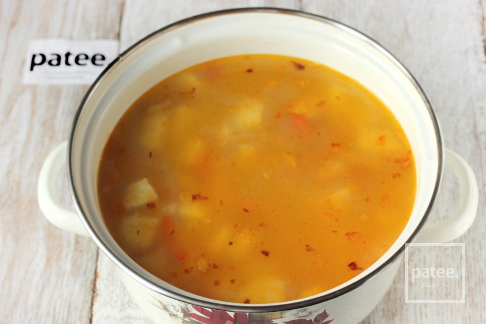 Суп гороховый с ветчиной - Шаг 13